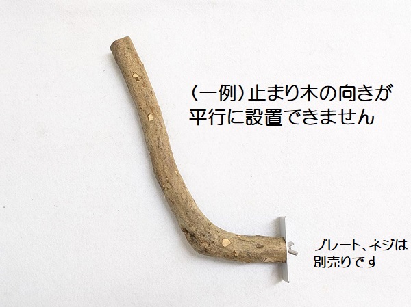 訳あり！国産 自然木止まり木 中（太さ約2.1～4cm）各サイズ